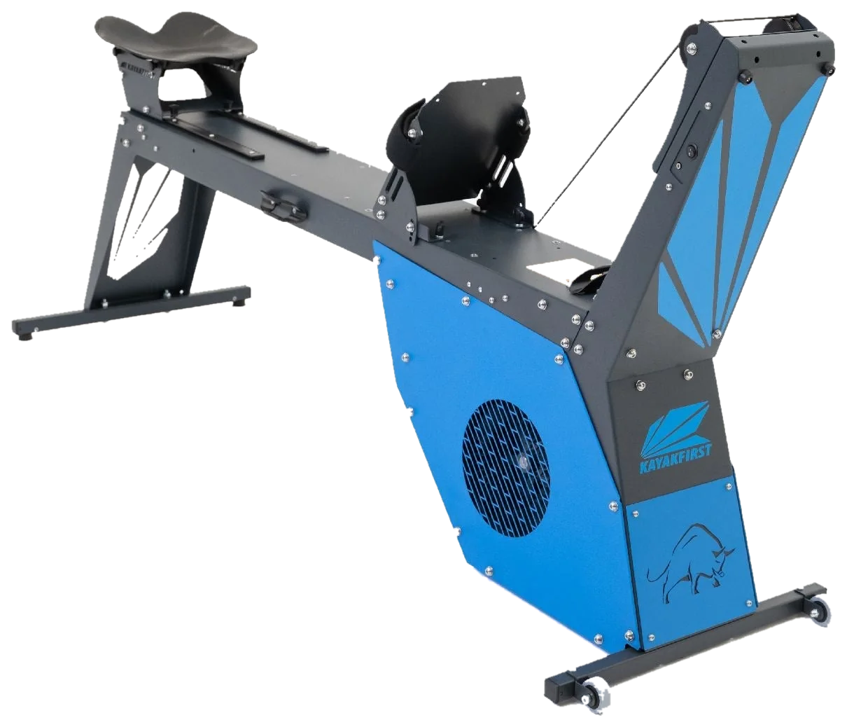 KayakFirst Bull kayak ergometer — the paddle machine KayakFit is built for